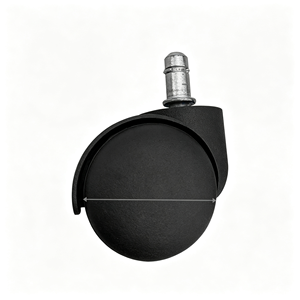 Kit de roulettes robustes pour meubles, avec fixation par vis sur plaque de base de meuble à 4 trous, pour charge maximale - Product Image 4