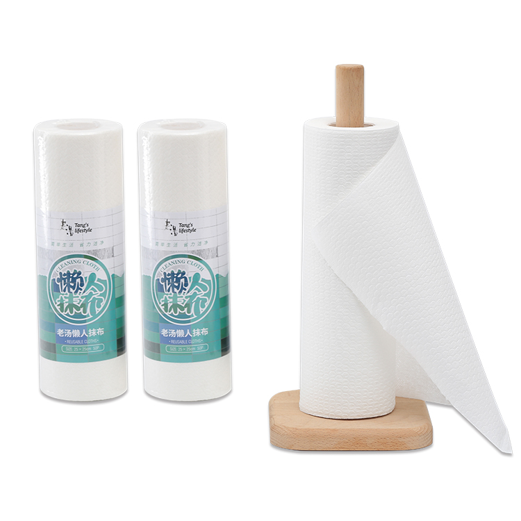 Экологичная бумага для кухонных полотенец из бамбукового волокна, многоразовая