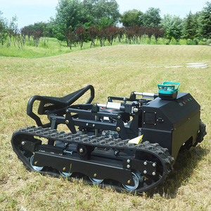 bibo High Quality CE Certified Gasoline Lawn <b>Mower</b> <b>Remote</b> <b>Control</b> Robot <b>Track</b> Type Brush Cutter 4-Stroke DIY Grading Self - Product Image 6