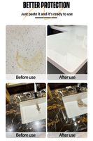 Prelatek 8.5mil, Vinilo Protector para Muebles y Automóviles, de Piedra Sinterizada, Altamente Resistente a las Manchas, Hidrofóbico, Transparente, a Prueba de Aceite, Fácil de Limpiar
