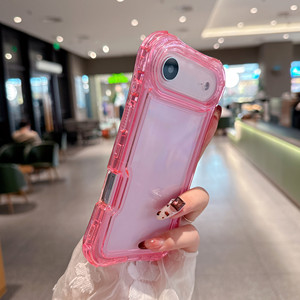 Beautyline Air Cushion 3 in 1ที่คลุมโทรศัพท์มือถืออเนกประสงค์แบบแฟนซี TPU แบบ3 in 1<span class=keywords><strong>ใหม่</strong></span><span class=keywords><strong>ล่าสุด</strong></span>ที่หรูหราสำหรับ iPhone 17 - Product Image 5