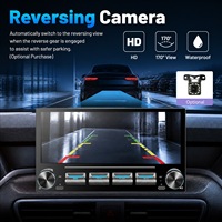 Lecteur MP5 universel pour voiture 6,86 pouces, écran tactile, CarPlay sans fil intégré, navigation, image inversée, tout-en-un