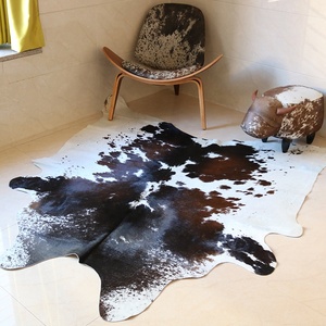 Fornitura all'Ingrosso di Tappeti in Pelle Bovina, Conciati con Fosforo Organico, Pelle di Mucca Naturale con Pelo, Grandi Dimensioni - Product Image 2