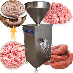Máquina Industrial Automática para Rellenar y Retorcer Salchichas, Eléctrica y Neumática, para Salami, <span class=keywords><strong>Salchicha</strong></span> y Hot Dog - Product Image 5