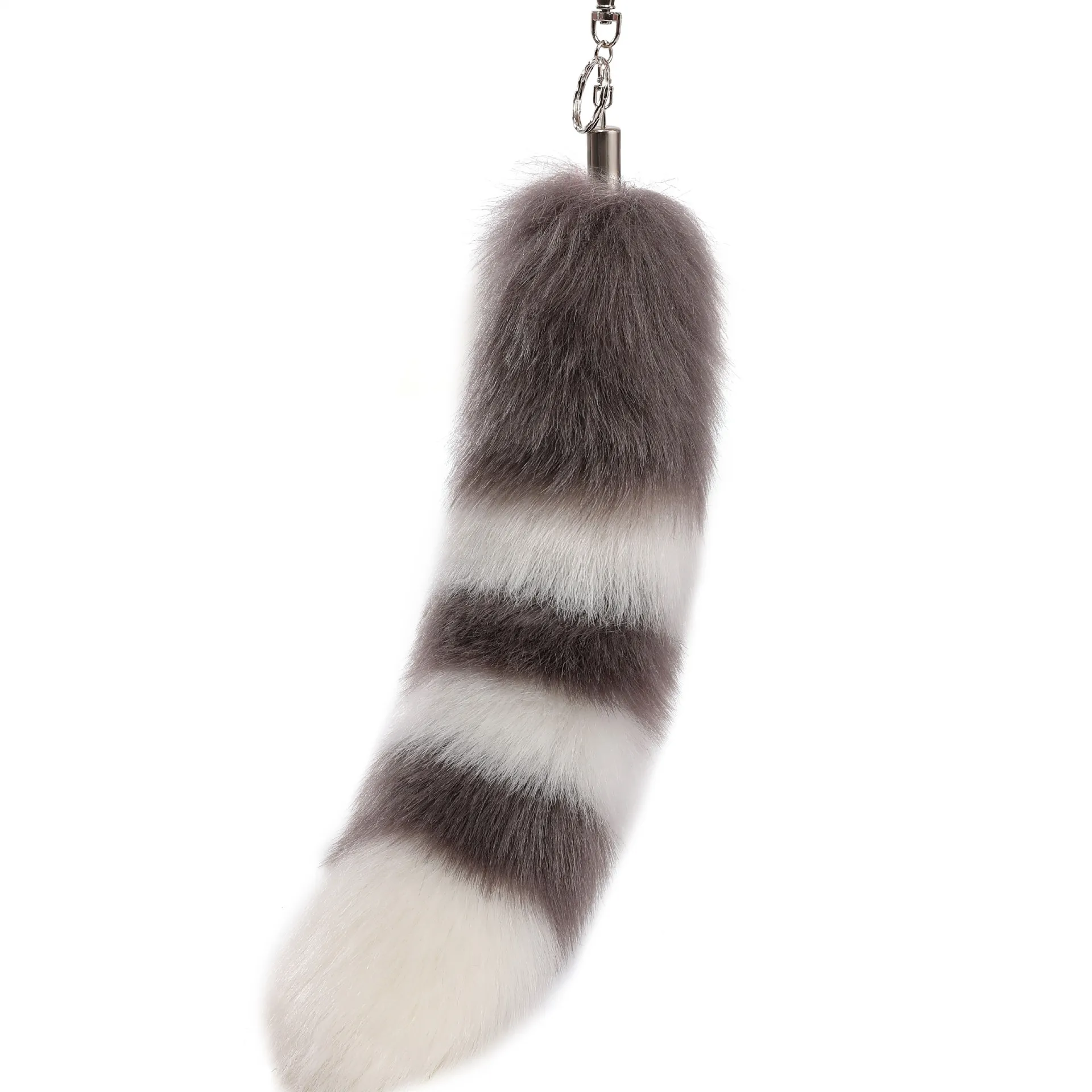 Faux Pour Peluche Pendentif Sac Charme Plusieurs couleurs Faux Animal Fourrure Accessoires Fox Tail