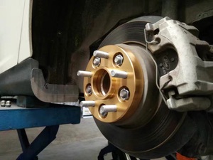 Entretoises de roue en alliage d'aluminium noir argenté de 30mm d'épaisseur pour <span class=keywords><strong>Jeep</strong></span> Gladiator JT 2020 + Grand <span class=keywords><strong>Cherokee</strong></span> 2009-2024 3.6L JT1023 - Product Image 6