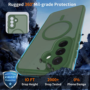 Coque de téléphone avec protection complète de l'objectif de l'appareil photo avec aimant pour <span class=keywords><strong>Samsung</strong></span> Galaxy A37 A36 A56 A07 A17 A06 A16 A15, coque antichoc - Product Image 3