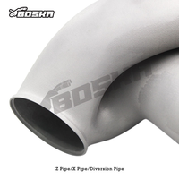 Tuyaux d'échappement en Z à dérivation automatique pour tous les modèles de voitures, super sport, tuyaux X 2,5/2,75/3/3,5 pouces en acier inoxydable, impression 3D