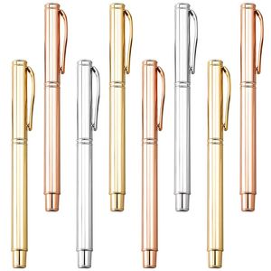 Luxury Quality Custom Metal Ballpoint <b>Pen</b> with Custom Logo Slim Design Black/<b>Multi</b>-<b>Colored</b> Ink for Office & School Use Gift - Product Image 6