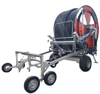 Système de machine de bobine d'irrigation semi-hydraulique de ferme pour l'irrigateur de bobine de tuyau de tuyau d'économie d'énergie d'OEM de fermes