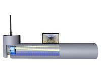 Caméra d'inspection flexible de 1 à 6 m avec zoom optique 30X, mesure laser pour l'inspection des tuyaux