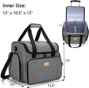 Estuche con Ruedas para Máquina de Coser, Desmontable, con Asa Extensible, Tipo Trolley, de Fábrica con Certificación BSCI - Product Image 2