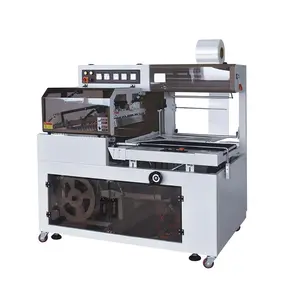 LT-FQL450 PE Film Sealer Sealing Auto Food Commodity Box Carton Book Bottle Film Shrink Wrapping Tunnel Shrink Packing Machine