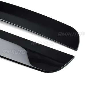 สปอยเลอร์ข้างกระจกหลังสำหรับ Nissan Patrol Y62 2010-2021 ABS สีดำเงา ฝาปิดท้ายรถ คานาร์ด สปลิตเตอร์ สปอยเลอร์ข้าง - Product Image 4