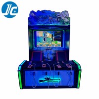 Machine de jeu d'arcade VR de tir au pistolet pour aire de jeux, jeu d'arcade Big Game Hunter à vendre