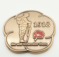 Fabricants professionnels, médaille en métal de qualité pour la compétition militaire, commémoralance
