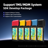 Terminal de Commande Portable Android 13 de 5,5 Pouces pour Restaurant avec Imprimante TPV Intégrée et Terminal de Caisse Enregistreuse NFC