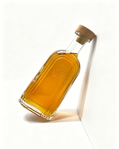 Botella de Vidrio Transparente Premium de 500ml, 700ml, 750ml para Licor de Agave, con Tapón de Corcho de Madera, para Bourbon, Scotch, <span class=keywords><strong>Tequila</strong></span>, Superventas - Product Image 3