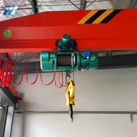 Nouvel Équipement de Levage Robuste 2T 3T 5T 10T avec Chariot pour Pont Roulant Monopoutre, Treuil Électrique à Câble CD MD