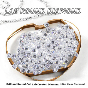 เพชรเมลีทรงบริลเลียนท์สังเคราะห์เพาะเลี้ยงในห้องปฏิบัติการ ขนาด 0.8-3.3 มม. สี D ความสะอาด VVS2 การเจียระไนระดับเยี่ยม ยี่ห้อ TISHYA DIAMOND รุ่น Melee - Product Image 2