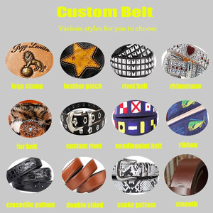 Factory Custom Adjustable Black Men's Alloy <b>Pin</b> Buckle Genuine Leather Belts Manufacturer - Product Image 3