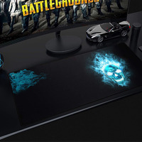 Design personnalisé impression LOGO antidérapant bord cousu grand tapis de souris de jeu
