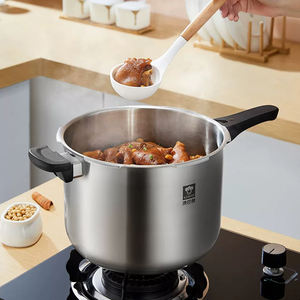 Dispositifs de sécurité pour <span class=keywords><strong>autocuiseur</strong></span> en acier inoxydable, utilisés pour la cuisson sous pression ou la cuisson à la vapeur, compatibles avec les cuisinières à gaz et à induction - Product Image 2