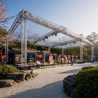 Structure de support en treillis en alliage d'aluminium, stable et modulaire, capacité de charge de 200 kg, certifiée CE TUV, 290x290mm, pour éclairage de scène