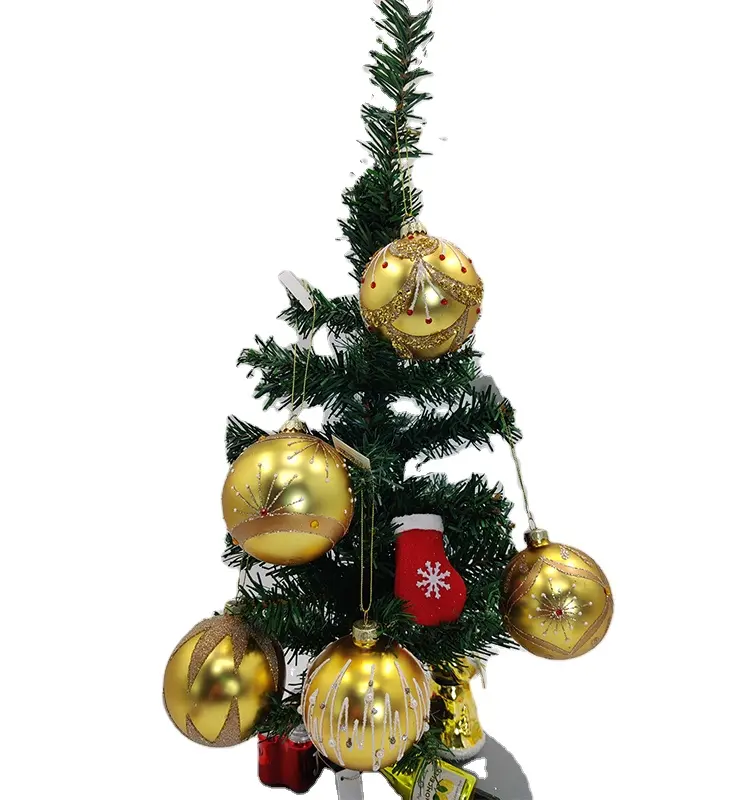 Kunden spezifische Farb spiegel Glaskugel Neujahrs dekoration Ornamente Aufblasbare Weihnachts kugel Licht Sublimation rohlinge