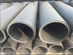 Vente directe usine – Tuyaux de drainage et d'égout en polyéthylène HDPE à double paroi ondulée <span class=keywords><strong>DN</strong></span> 120-160 mm, 600-1000 mm - Product Image 5