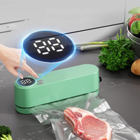 Portable Mini Sans Fil Multifonction Scellant Sous Vide Machine USB Rechargeable Puissant En Plastique Alimentaire Sac Scellant À Air