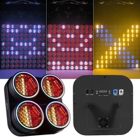 NEW Nightclub Bar Four Eye Matrix Retro Light Matrix LED Retro Light Can Be Spliced with Par Light Running Horse Effect