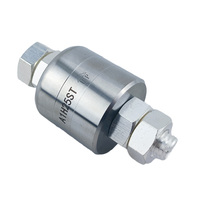 Ad alta velocità di rotazione di 360 gradi di mercurio liquido Slip Ring ad alta corrente contatti elettrici conduttivi per esigenze rotanti veloci