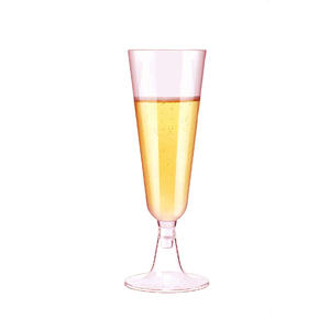 Verre à cocktail en cristal <span class=keywords><strong>champagne</strong></span> en plastique transparent réutilisable transfrontalier, jetable - Product Image 5