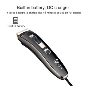 DALING DL-1050 Portable électrique sans fil hommes barbier métal professionnel tondeuse à cheveux LCD affichage numérique étanche à faible bruit - Product Image 4