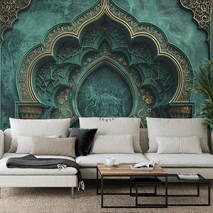 <span class=keywords><strong>Papier</strong></span> <span class=keywords><strong>Peint</strong></span> Nuit Arabe Imprimé HD Décoration Murale Intérieure de Maison <span class=keywords><strong>Papier</strong></span> <span class=keywords><strong>Peint</strong></span> <span class=keywords><strong>Arche</strong></span> Islamique - Product Image 4