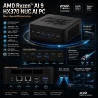 AMD Ryzen AI5 340/ AI7 Pro 360 /AI9 365/AI9 HX370/AI9 HX470 NUC AI PC Memori WIFI6 DDR5 Win 11 Mini PC