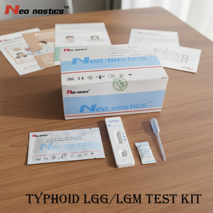 Kit de <span class=keywords><strong>test</strong></span> rapide de la typhoïde LgG/LgM certifié CE, méthode à l'or colloïdal, ISO13485, vente chaude - Product Image 4