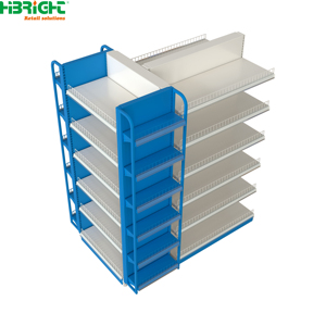 Exhibidor de Góndola Cuadrado de 4 Niveles Highbright, Base de Metal, para Promociones, para Supermercado - Product Image 4