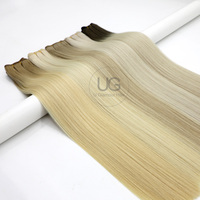 U Glamour 2026 Nouvelle Tendance Cheveux Soyeux à Cuticules Intactes Tissage à la Machine