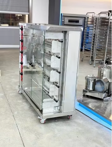 Four à poulet rôti à gaz commercial Astar 5 tiges portable et automatique 220V utilisé pour les industries <span class=keywords><strong>de</strong></span> la boulangerie - Product Image 3