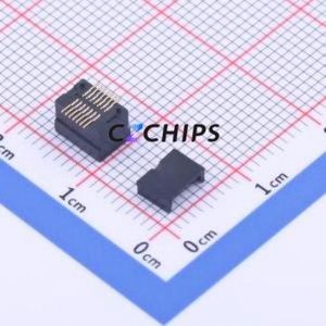 X0515FVS-14DS-9TV01 Board-to-Board & Backplane Connector SMD,P=0.5mm Connector 14P 0.5mm Vertical Mount 2 - Product Image 2