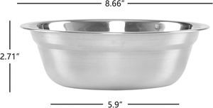 Manufacturer Custom Stainless Steel Pet Bowl Drinker Wholesale <b>Cat</b> Food <b>Feeder</b> Stainless Steel Dog Bowl for Dog - Product Image 3