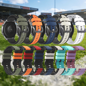 Correa Transpirable de 22 mm para Reloj Garmin Venu 4 <span class=keywords><strong>3</strong></span> 2, Correa para Garmin Forerunner 570 265 255 M Vivoactive 4, Brazalete Deportivo de Silicona - Product Image 2