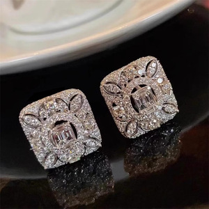 Orecchini a perno da donna a forma di marquise, eleganti, a forma di occhio, gioielli alla moda per l'uso quotidiano - Product Image 5