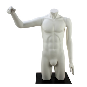 Nouveau produit Fashion <span class=keywords><strong>Mannequin</strong></span> homme demi-corps en fibre de verre <span class=keywords><strong>pour</strong></span> <span class=keywords><strong>boutique</strong></span> de vêtements - Product Image 2