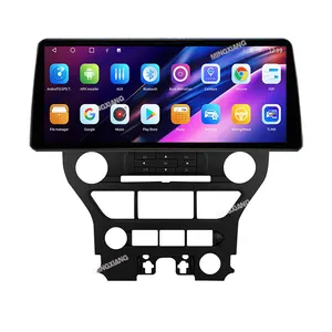 Pour Mustang 12.3 pouces écran pouces 2 + 32/4 + 64GB 4 + 4Core Android voiture stéréo CarPlay Android Auto Radio WiFi/GPS/BT/<span class=keywords><strong>FM</strong></span>/RDS/DSP/IPS/<span class=keywords><strong>AH</strong></span> - Product Image 1