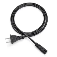 Câble de charge Figure 8 pour PS1 PS2 PS3 Xbox, cordon d'alimentation, câble de connexion, prise US EU, câble AC