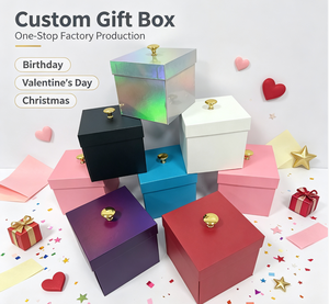 <span class=keywords><strong>Scatola</strong></span> Regalo Sorpresa a Forma di Farfalla Volante Personalizzata, Fai-da-Te per <span class=keywords><strong>Scatola</strong></span> Esplosiva, Scatole Rigide Riciclabili per San Valentino e Compleanno - Product Image 3