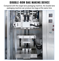 Machine de cachetage de remplissage de Sachet de sirop de Gel d'énergie à grande vitesse de 2 lignes pour la machine de paquet d'emballage de bâton de miel de petite entreprise 10ml